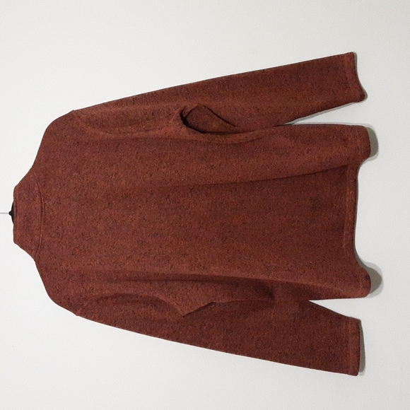 Eddie Bauer men's fleece lining sweater pullover quarter zip closure size XXL - Picture 3 of 8